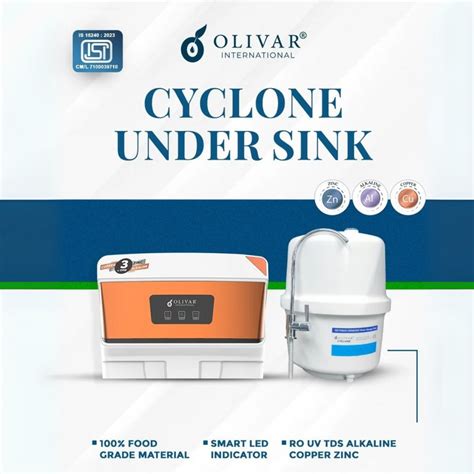 OLIVAR CYCLONE UNDER SINK WATER PURIFIERS – Waterstore | Kerala's #1 ...