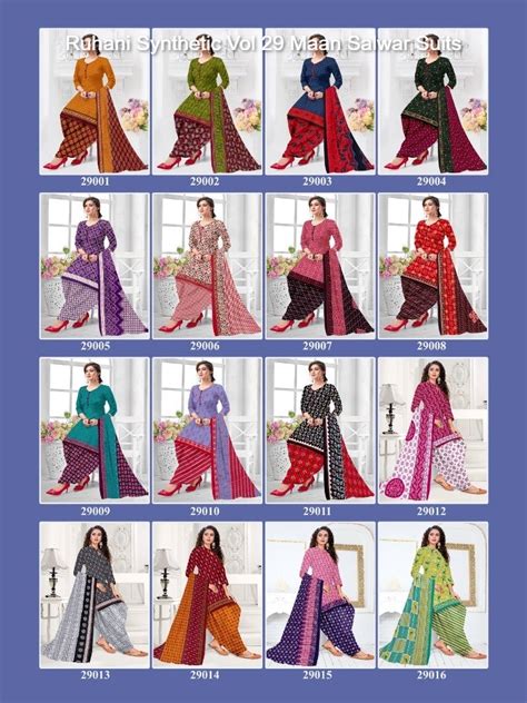 Ruhani Synthetic Vol 29 Maan Salwar Suits Manufacturer – Kavya Style Plus
