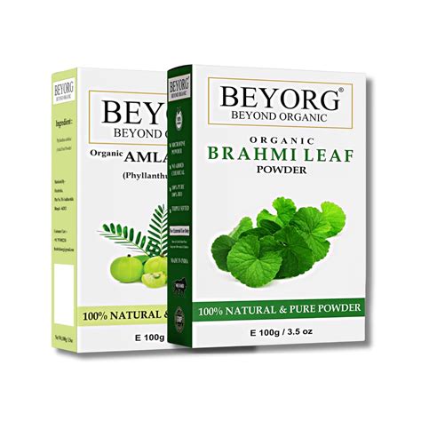 Amla Powder & Brahmi Powder Customized Ayurvedic Root Strengthening ...