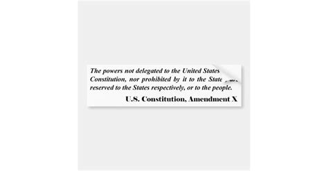 Image result for 10th Amendment Sticker