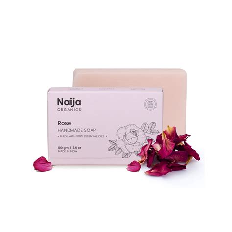 Naija Organics Rose Bathing Soap – NaijaOrganics.in