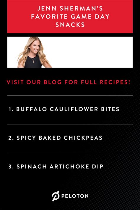 Jenn Sherman's Favorite Game Day Snacks