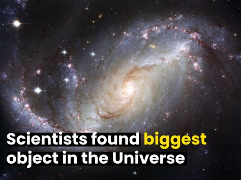 Largest known structure found, spanning 1.4 bn light-years Astronomers ...