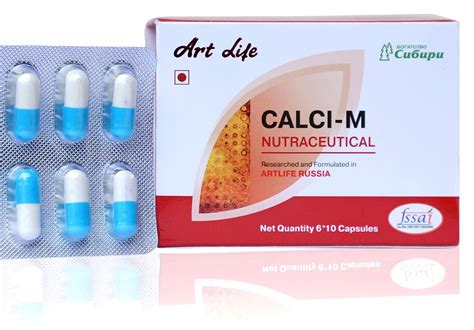 Buy ArtLife Calci-M Capsules - Rich with Calcium, Magnesium, Zinc ...