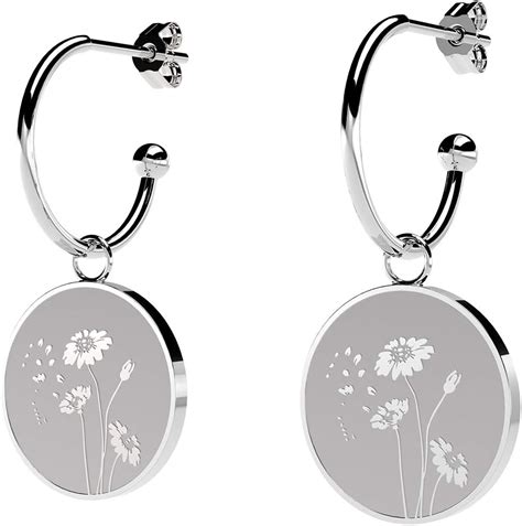 Seensea Minimalistic Botanical Engraved Flower Signet India | Ubuy