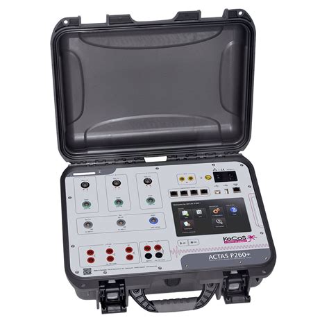 Switchgear test system - ACTAS P260+ - KoCoS Messtechnik AG - electric ...