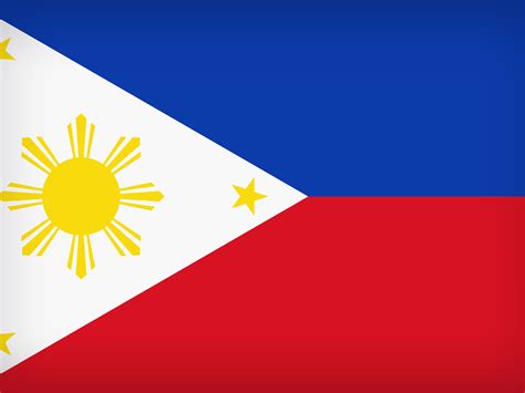 Download wallpaper Flag, Philippines, Philippines Large Flag, Flag Of ...