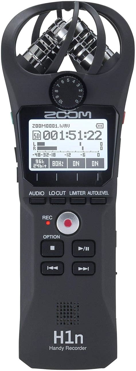 Zoom H1n Handy Recorder (Black) : Amazon.in: Musical Instruments