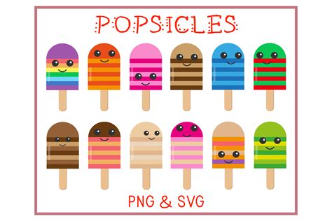 Popsicle Clipart Free