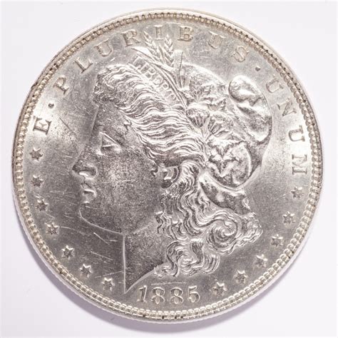 1885 Morgan Silver Dollar AU/BU - Numismax