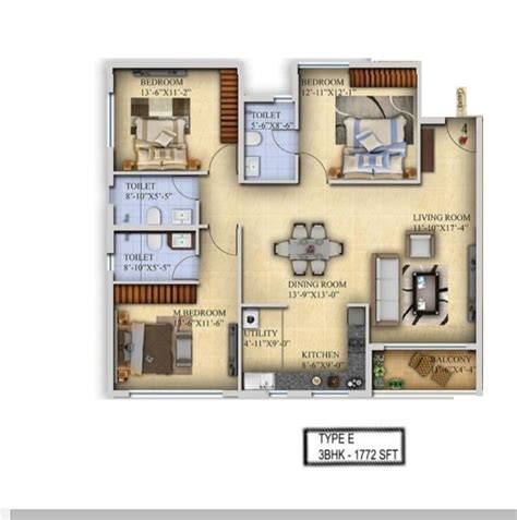 1, 2 & 3 BHK | Apartments | Mysore Road | Resale | Prestige Shantiniketan