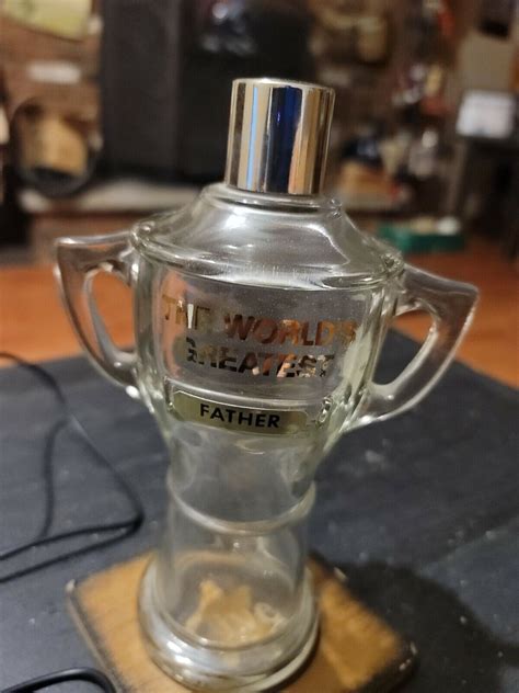 Buy Cologne Worlds Greatest Dad Trophy Bottle Vintage serialized on ...
