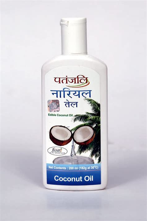 PATANJALI COCONUT OIL 200 ML : Amazon.in: Grocery & Gourmet Foods