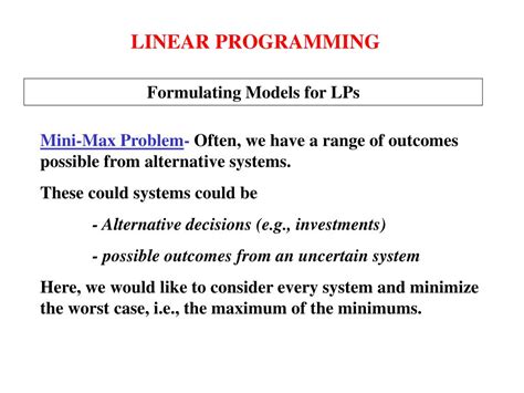 Image result for Linear Programming Related Designs