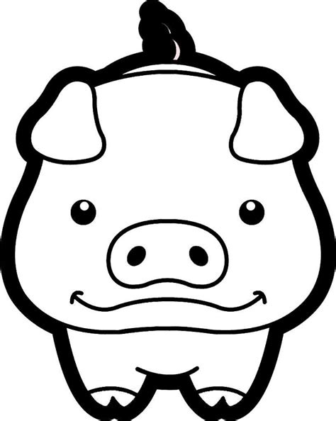 小猪动物简笔画,简笔画,小猪,动物,图片大全_壁纸族