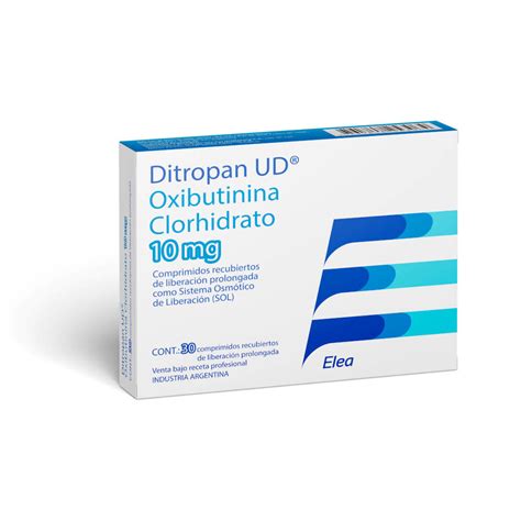 Ditropan Ud X 30 Comprimidos — San Roque