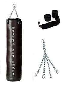 Buy HEALTH FIT INDIA 3.5 Feet Long, SRF - Heavy Material, Black Color ...