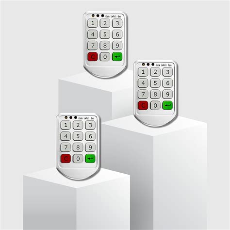 PNCL-100 Electronic Cabinet Lock Digit Keypad Password-Pack of 3 | Ele ...