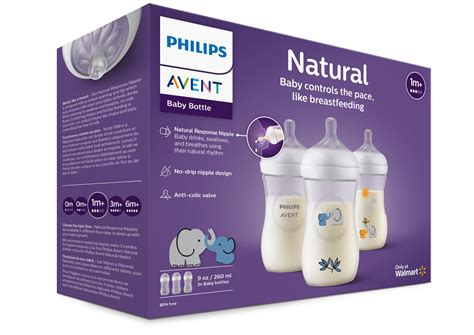 Buy Philips Avent Natural Baby Bottle with Natural Response Nipple ...