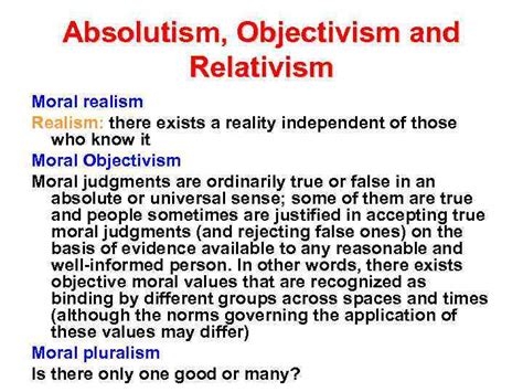 Objective Relativism 的图像结果