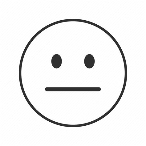 Blank face, emotionless face, meh face, neutral, neutral face, no ...
