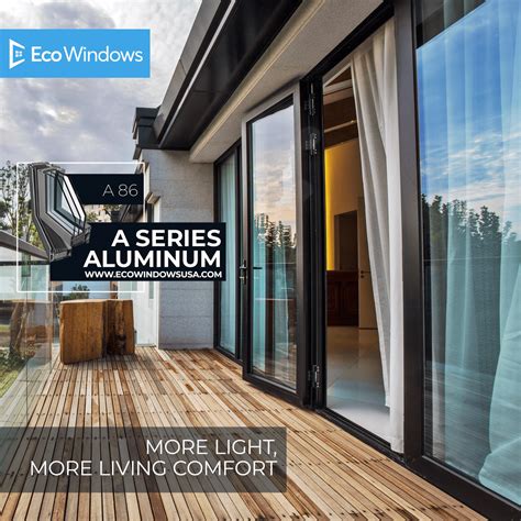 Transform Your Space with A86 Aluminum Windows | Eco Windows USA