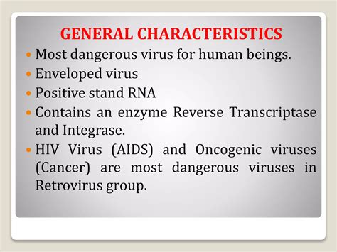 HIV(RETROVIRUS) | PPT