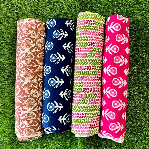 Pure Cotton Unstitched Kurtis Set – Fabricskart