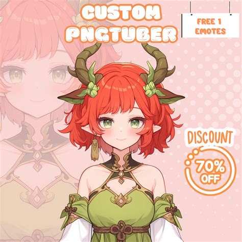 Buy CUSTOM PNGTUBER, Cute Pngtuber, Comercial Use Pngtuber Model ...