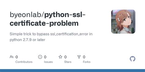 Image result for SSL Certificate Error Python