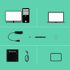 Amazon.in: Buy Transcend 2.5-inch SSD Installation Kit, (TS-CK3) Online ...