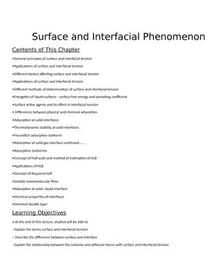 Chapter - 7 Physical Properties of Drug Molecules - Physical Properties ...