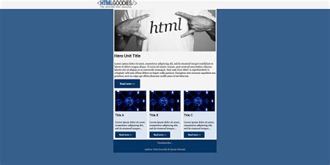 Image result for Custom HTML Newsletter