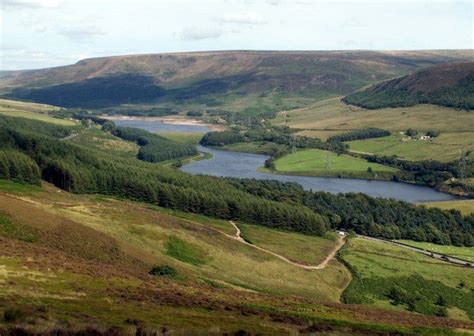 The Bill Fox Round the Resers , Bottoms Reservoir, Glossop, 25 June ...