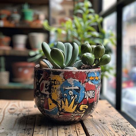 A ceramic pot plant photography | Premium AI-generated image