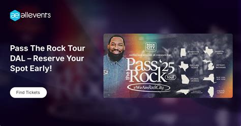 Pass The Rock Tour DAL – Reserve Your Spot Early!, 17 July 2025 | AllEvents