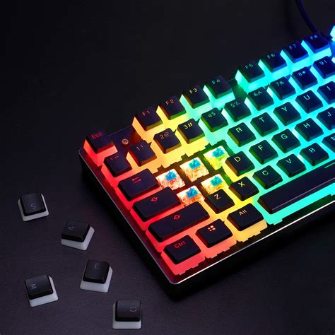 Buy Havit Keycaps 60 87 104 Double Shot Backlit PBT Pudding Keycap Set ...
