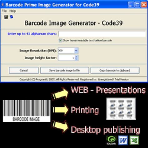 Image result for Code 39 Barcode Generator PNG