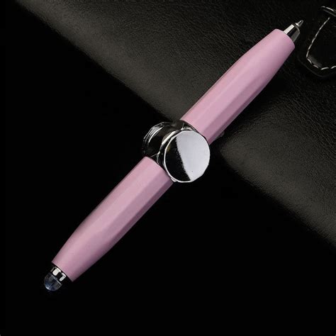 Buy Fidget Spinner Pen with LED Light Writable Spinning Pen Metal ...
