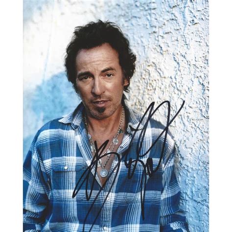 Image result for Bruce Springsteen Autograph
