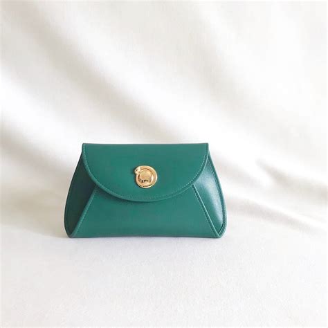 Cartier ☆ パンサー ☆ ポーチ ☆ グリーン ☆ old cartier ☆ ヴィンテージ ☆ おそらく未使用 ☆ ...