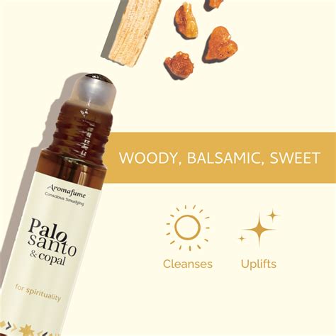 Buy Palo Santo & Copal Roll-On Online | Aromafume India — Aromafume - India