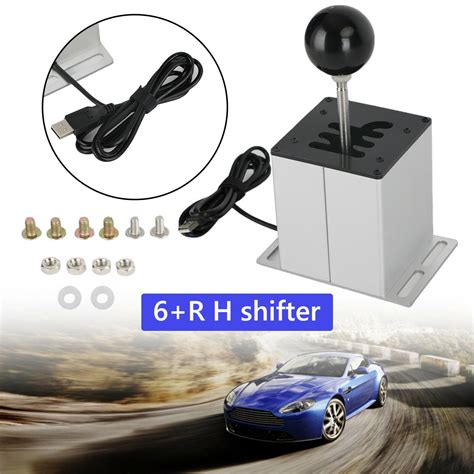 Buy Racing Game USB H Gear Shifter Sequential Shifter for Logitech for ...