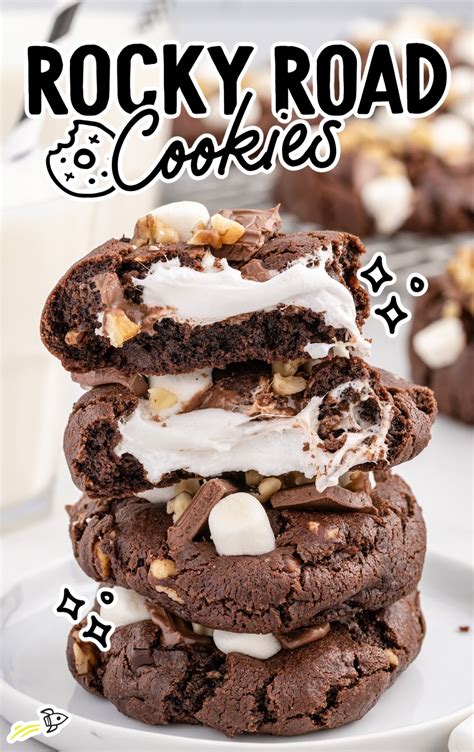 Rocky Road Cookies - Spaceships and Laser Beams