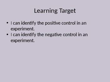 Image result for Positive Control vs Negative Control Examples