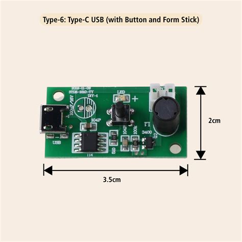 5VDC 108KHz Humidifier/Mist Maker USB Spray Module