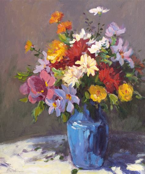 Vase Flowers Painting at Thomas Lowery blog