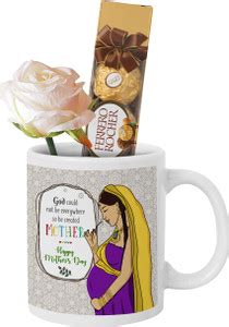 TIED RIBBONS Printed Coffee Mug, Ferrero Rocher Chocolate Box ...