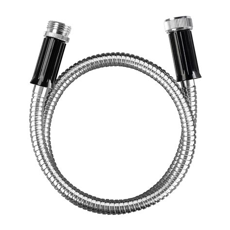 BEAULIFE Short Metal Steel Garden Hose 5 Feet Drinking Rv Water Hose ...