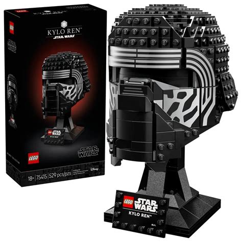 Build Kylo Ren’s Helmet as LEGO Reveals New Star Wars Bust Sets